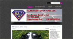 Desktop Screenshot of clarkkentcreations.com